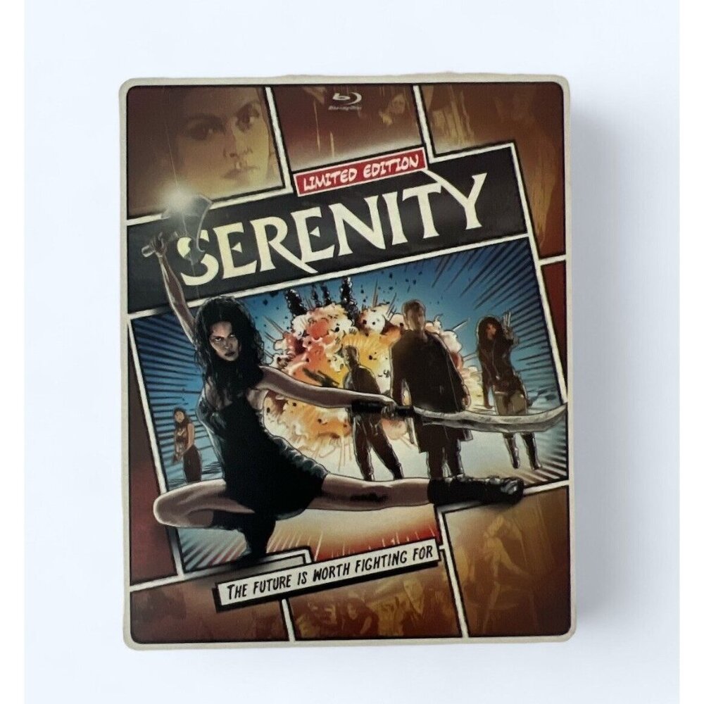 Serenity‎ (2013, 2-Disc Set,Steelbook) Authentic US Release
